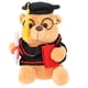 thumbnail image 1 of FELTECHELECTR Adorable oso de peluche, oso creativo con sombrero de graduación, muñeco de graduación, accesorio decorativo para fotos, regalo de graduación., 1 of 7