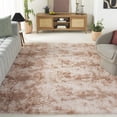 thumbnail image 2 of SAFAVIEH Rainbow Jaki Abstract Shag Area Rug, Beige, 8' x 10', 2 of 10