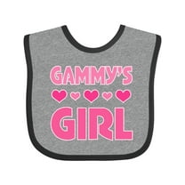 Inktastic Gammy Girl Granddaughter Girls Baby Bib