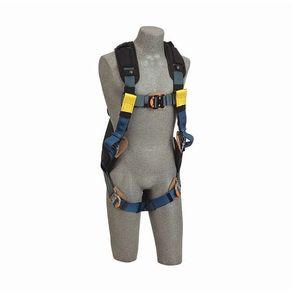 3m Dbi-Sala Full Body Harness,L,420 lb.,Blue 1110844