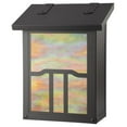 thumbnail image 1 of Americas Finest Lighting AF-3061-TB-GI Cloud Lift Verical Mailbox, Gold Iridescent - Textured Black, 1 of 1