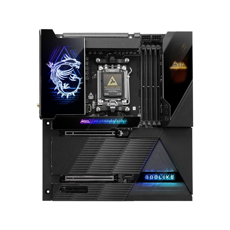 MSI MEG X870E GODLIKE Gaming Desktop Motherboard - AMD X870E