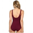 thumbnail image 3 of Tyr Fitness Swimsuit NARCISO Burgundy/Pink Size 18, 3 of 3