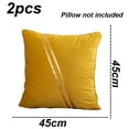 thumbnail image 2 of Funda de almohada suave y cómoda, almohada de felpa familiar sencilla, 2 uds., 2 of 6