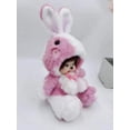 thumbnail image 1 of Monchhichi Two-Color Rabbit Plush Doll Soft Toys Home Decoration Children'S Playmates 7.88 inch, 1 of 1