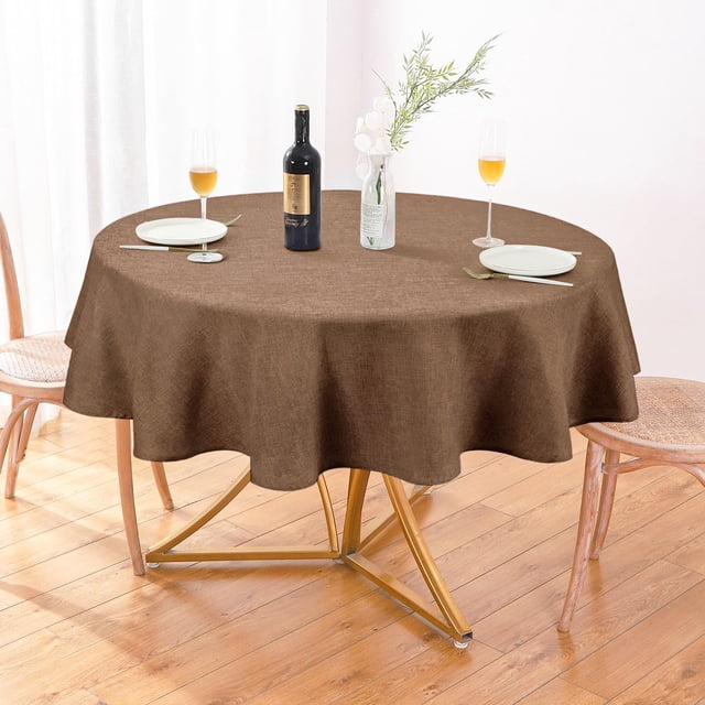 Mantel Ausspvoct redondo, 152 cm, impermeable y lavable