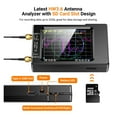 thumbnail image 4 of VNA-H Vector Network Antenna Analyzer 10KHz-1.5GHz MF HF VHF UHF W/ Shell SD Card Slot Supprt 32G Digital VNA-H Tester ,Multiple Functions, 4 of 7