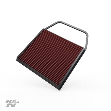 K&N Performance High-Flow Engine Air Filter: Washable Multi-Layer Protection Engineered to Boost Horsepower 33-2367