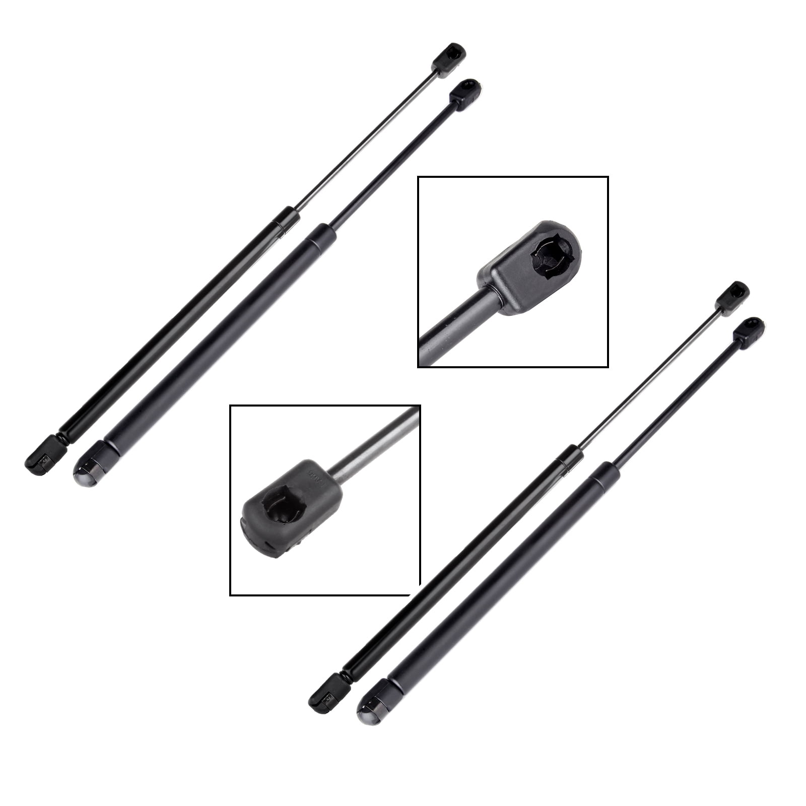 SCITOO Window Glass Hood Lift Supports Replacement Struts Gas Springs Shocks Fit For Jeep Liberty 2002-2007