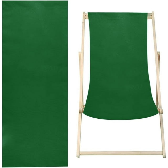 Silla de playa plegable de lona de repuesto de 120 cm/47,24 pulgadas para patio, silla de tela plegable para exteriores, sillas de salón plegables de lona