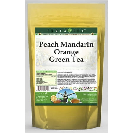 - Peach Mandarin Orange Green Tea (25 tea bags, ZIN: 540901)