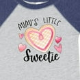 thumbnail image 4 of Inktastic Mimi's Little Sweetie with Heart Cookie Boys or Girls Baby Bodysuit, 4 of 5