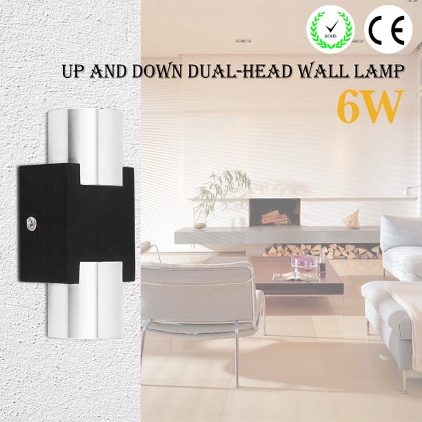 Bearachild Lámpara de pared LED COB roja para interiores de 6W, iluminación de aplique de cabezales para sala de estar, dormitorio, Bar, cafetería Iluminación y accesorios Numero 3 Bearachild HA024080-03