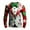 Orange, variant on Big and Tall Shirts for Men Male Christmas Autumn Winter Long Sleeve T Shirt Round Neck Full Print Festive Atmosphere Celebration Top Men Sports T Shirt Plain Shirts Bulk Plain Pack Mens Pack L