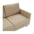 thumbnail image 4 of Modern Velvet Sofa - Mid-Century Design with Gold Legs - Comfortable Living Room Couch, 4 of 7