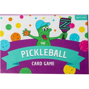 The Pickleball Card Game, Strategy and Luck Game, Playing Cards, Fun Game Night, 2 or 4 players