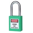 thumbnail image 2 of 5 Pieces Lockout Tagout Kit Professional Locking Accessory Insulative Industrial Locks for Factory Workshop Electric Meter Room Light green, 2 of 9