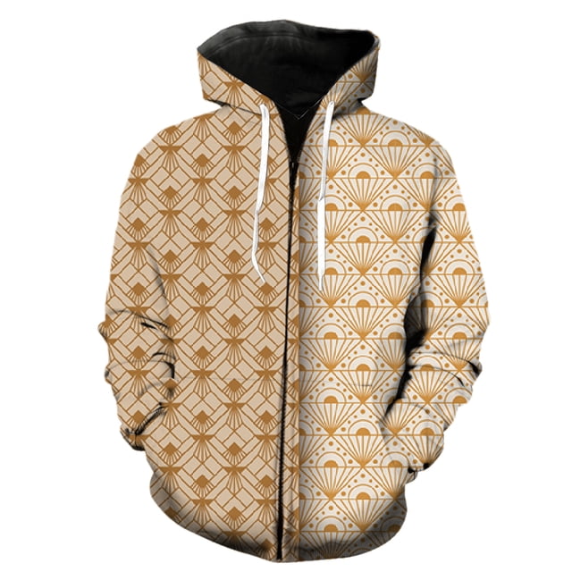 Sudadera con capucha y cremallera con estampado abstracto para hombre, estilo hip hop, ropa de calle con estampado 3D, gran oferta 2024, sudaderas casuales divertidas de manga larga para adolescentes.