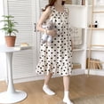thumbnail image 4 of Camisones con estampado de corazón para mujer, ropa de dormir, camisón de seda de leche, vestidos de lencería, ropa de casa para el hogar, 4 of 5