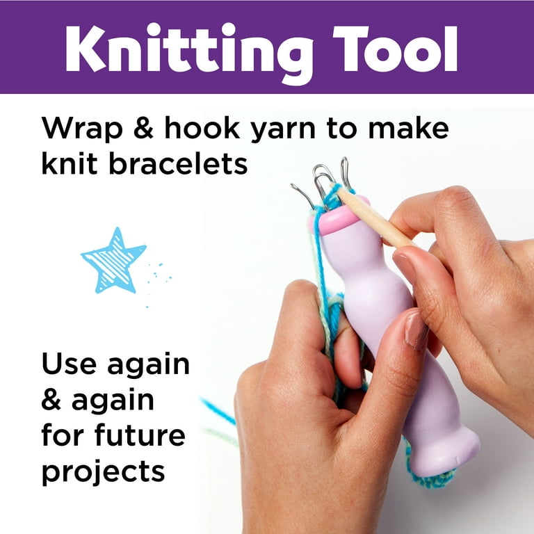  Creativity for Kids Quick Knit Loom Unicorn Plushie - Knitting  Craft Kit for Kids - Create a DIY Unicorn Plush Toy : Everything Else