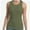 Green, variant on Women's Sleeveless Racerback Tank Top - Crew Neck Casual Basic Fashion Tee - Lightweight Breathable Summer Top