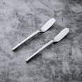 thumbnail image 5 of Supreme 2-Piece 6.25 Inch 18/8 Stainless Steel Cheese/Butter Spreader. Mirror Polished, Dishwasher Safe, 5 of 6
