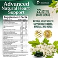 thumbnail image 3 of Heart Health Supplement – Complete Heart Support Formula for Women & Men - with CoQ10, B Vitamins, L-Arginine, Hawthorn, Resveratrol - Natural Nitric Oxide Energy Production - Made USA – 60 Capsules, 3 of 10