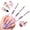 D1-3Pcs(Sizes 2/4/5), variant on SAVILAND 4Pcs Acrylic Nail Brush Sets - Nail Art Brush for Acrylic Powder Application(Size 8/10/12/14)