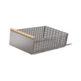 thumbnail image 2 of Organizador de gabinete extraíble, organizador debajo del fregadero, almacenamiento plegable, resistente, cesta deslizante para gabinete, cajón Pequeño, 2 of 8