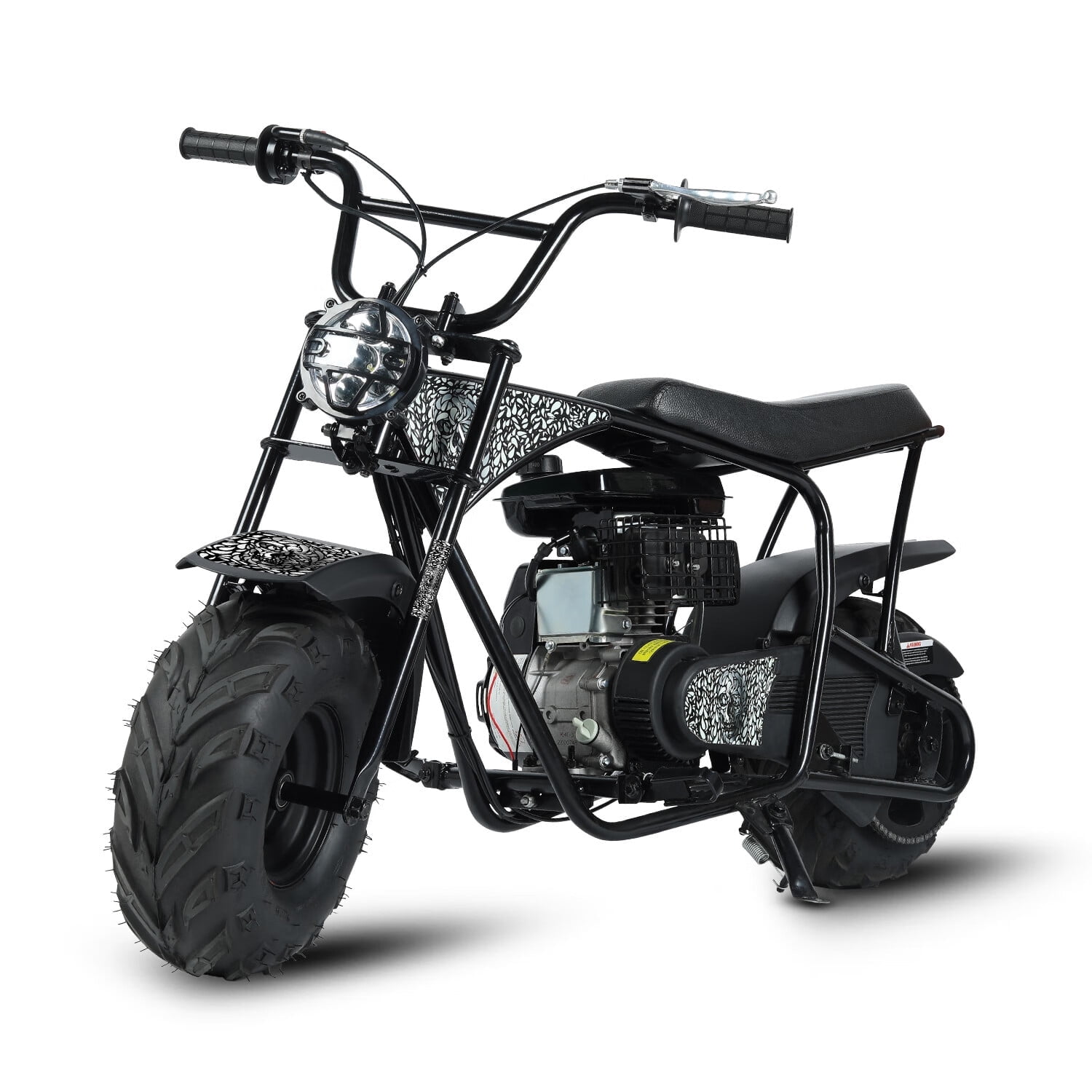 MotoTec Bandit 52cc 2-Stroke Kids Gas Mini Bike Red - Walmart.com