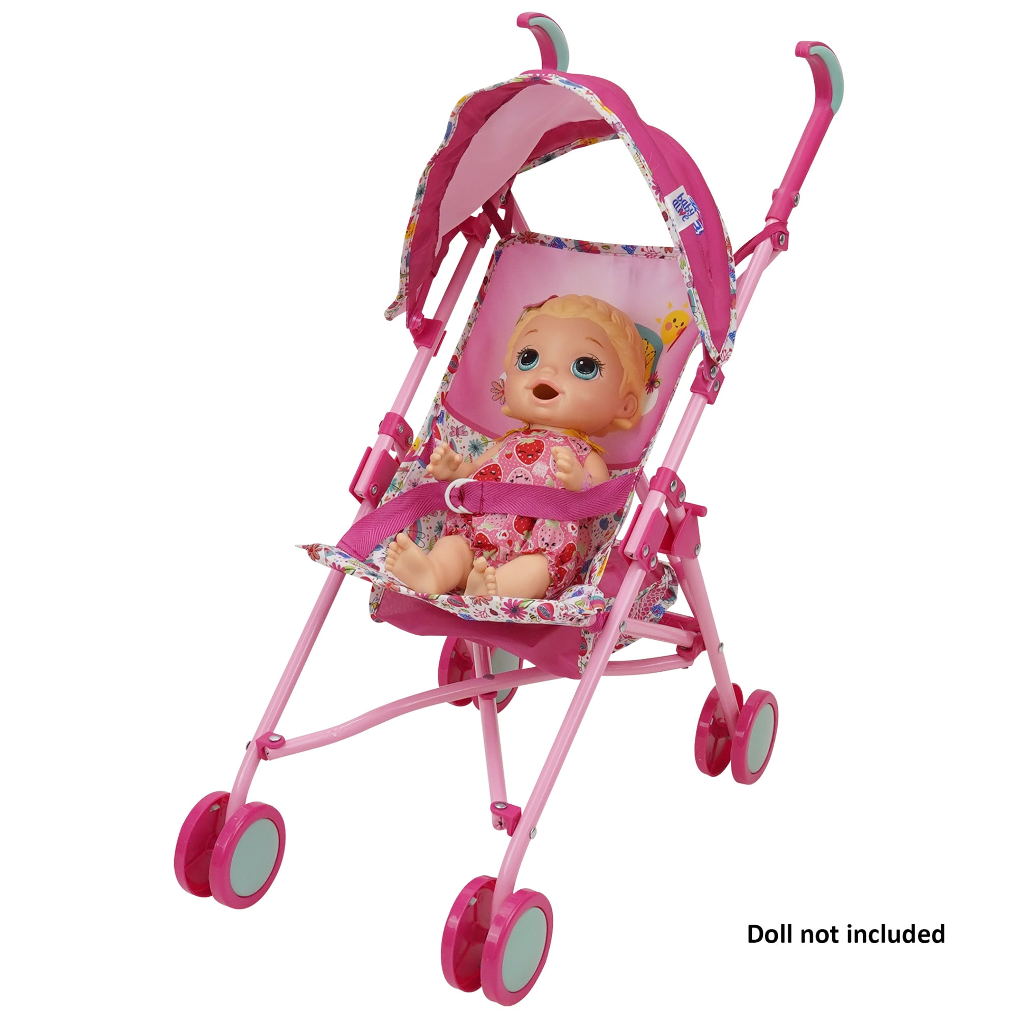 Baby born top doll stroller