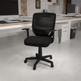 thumbnail image 2 of Scranton & Co Chaise de Bureau en Maille à Dossier Mi-Haut, Noire, 2 of 9