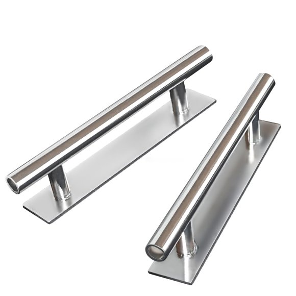 Tirador para gabinete autoadhesivo de plástico ABS, 15 piezas