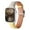 Grayyellow, variant on Slim Leather Band Compatible with Apple Watch 38/40/41/42mm(S10),for Women Men,Quadrate&Round Arc Buckle Deaign,Lychee Leather Adjustable Classic Watch Band Strap Bracelet,Brown