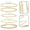 thumbnail image 3 of Gold Ankle Bracelets For Women Anklet, 3 of 5