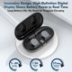 thumbnail image 4 of Auriculares con traducción por IA, 144 idiomas, Bluetooth 5.3 inalámbrico en tiempo real, cancelación de ruido, 60 horas de reproducción para viajes y reuniones de negocios, 4 of 7
