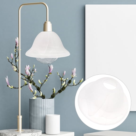 WHAMVOX Decorative Glass Light Cover Lamp Holder Pendant Lamp Shade