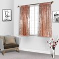 thumbnail image 3 of Efavormart 2 Panels Blush Glitzy Sequin Room Darkening Window Treatment Panel Drapes With Rod Pockets 52"Wx64"L, 3 of 11