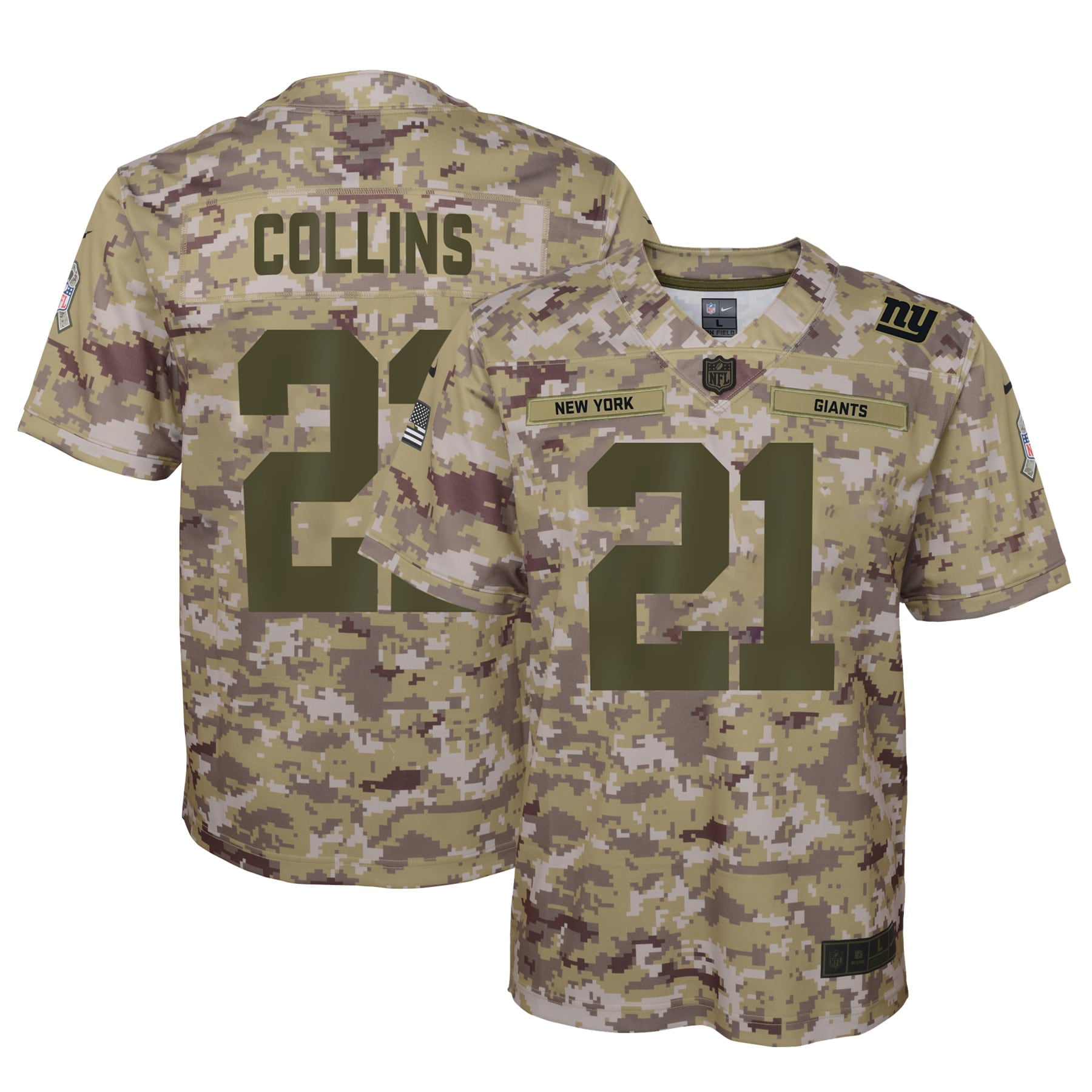 ny giants collins jersey