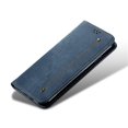 thumbnail image 4 of Compatible For Motorola Moto G55 5G Case Jeans Cloth Texture Anti-Scratch Leather Stand Phone Cover Blue, 4 of 5