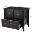 thumbnail image 2 of Costway Tiroir de Meubles de Rangement TV Armoire à Dossiers Latéraux Multifonctions, 2 of 10