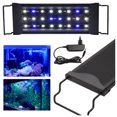 thumbnail image 1 of Hengda LED Acuario Iluminación Blanco + Azul Luz superior Acuario Impermeable 12W 30-50cm Dontodent Kuyhfg Sin marca, 1 of 5