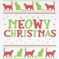 thumbnail image 2 of CafePress - Meowy Christmas Baby Light Bodysuit - Baby Light Bodysuit, Size Newborn - 24 Months, 2 of 4