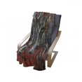 thumbnail image 4 of Seasons Soft Flannel Fleece Throw Blanket, Dreamy Gated Beech Trees Forest with Fall Leaf Mother Earth Natural Wonders Theme, Cozy Plush for Indoor and Outdoor Use, 60" x 80", Grey Red, by Ambesonne, 4 of 6