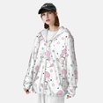 thumbnail image 3 of Balery Cute Poodle Dog Sudadera ligera de manga larga con capucha y protección solar UPF 50+ para hombre y mujer, ideal para pesca y running-Small, 3 of 7