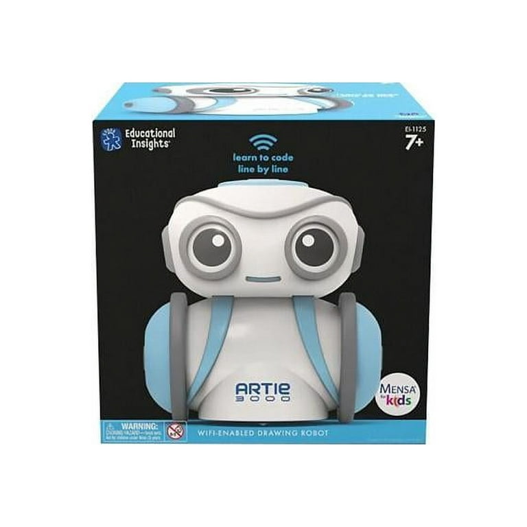 Educational Insights Artie 3000 the Coding & Drawing Robot, STEM Toy, Gift  for Boys & Girls, Ages 7+