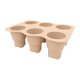 thumbnail image 2 of Maceta Plegable de Silicona para Semilleros con Bandeja de Drenaje – Semillero Transpirable de 6 Celdas para Jardinería de Interior y Siembra En Balcón., 2 of 6