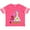 Football Pink and White, variant on Inktastic Made with Lots of Love and Science Heart Bubbles in a Beaker Boys or Girls Toddler T-Shirt