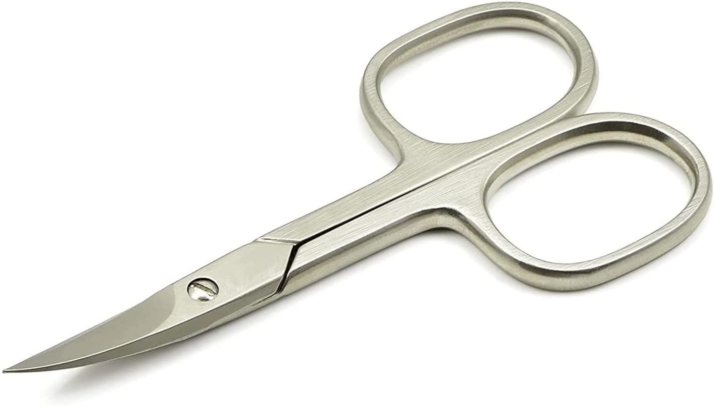 Ddp Manicure 'Nail Scissors Multi-purpose Stainless Steel Cuticle Pedicure Beauty Grooming for Eyebrow, Eyelash Curved