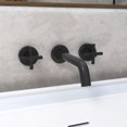thumbnail image 7 of Dreamline FTSC0308X09 Seneca Wall Mounted Tub Filler - Black, 7 of 7